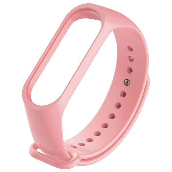 Xiaomi Mi Band 5 Silikon Kordon Pembe