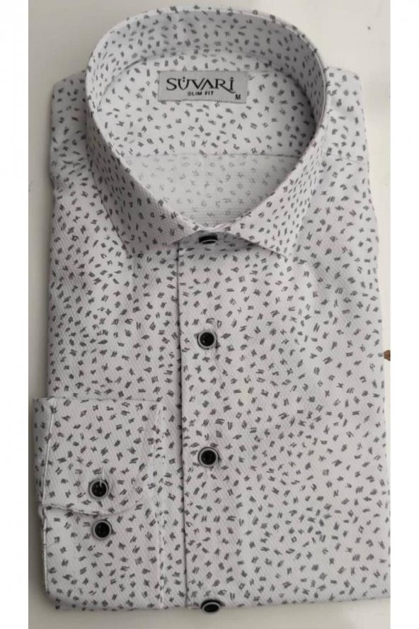 Süvari Classics Slim Fit Desenli Gömlek - 2