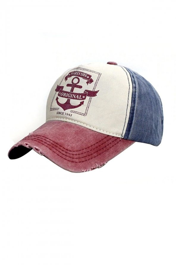 BLUES MODA Unisex Jewel Shine Beyzbol Eskitme Şapka - 2