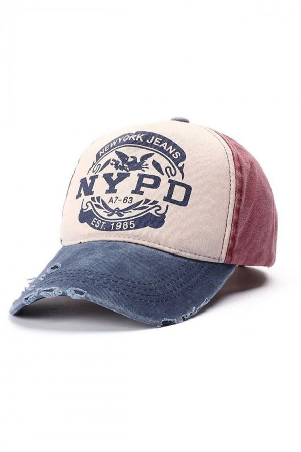 BLUES MODA Unisex Jewel Shine Beyzbol Eskitme Şapka - 6