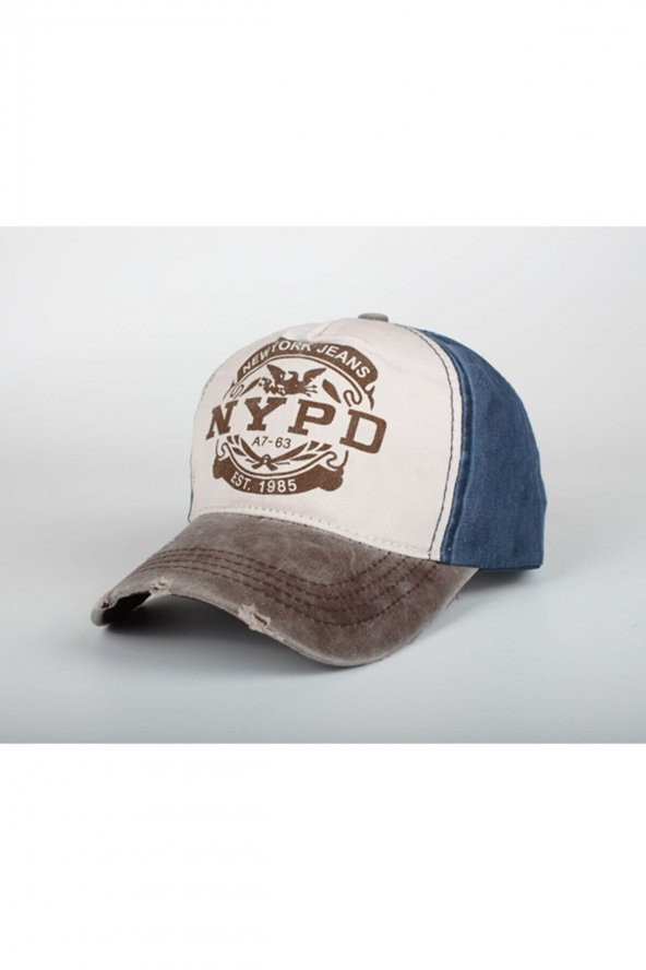 BLUES MODA Unisex Jewel Shine Beyzbol Eskitme Şapka - 7