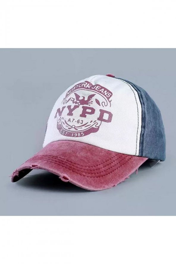 BLUES MODA Unisex Jewel Shine Beyzbol Eskitme Şapka - 9