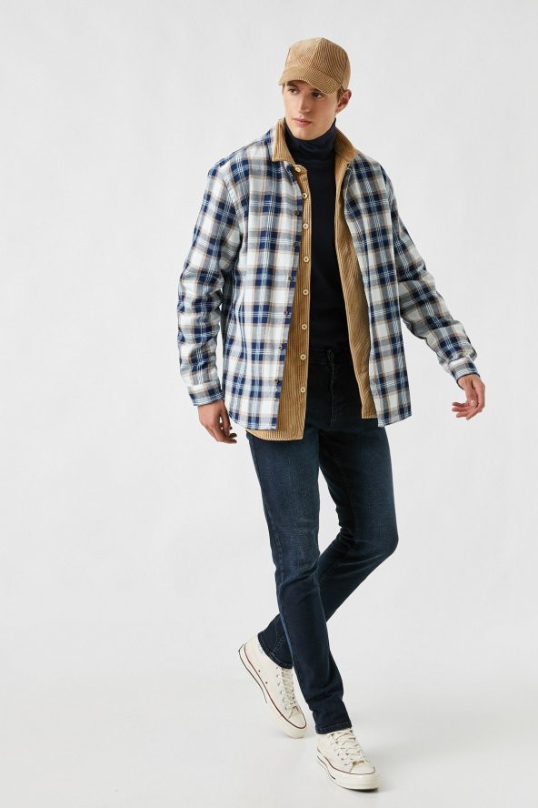 Skinny Fit Kot Pantolon - Michael Jean - 2