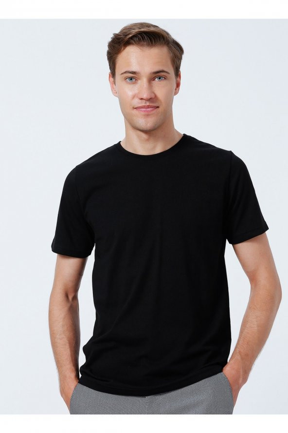 T-shirt, L, Siyah