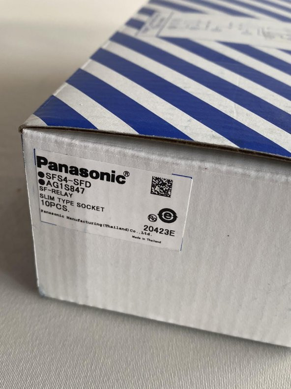 Panasonic SFS4-SFD Röle Soketi 1 Adet - 7