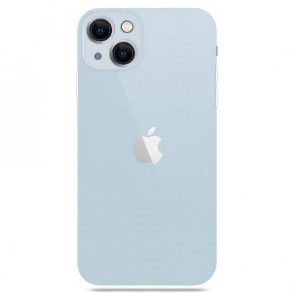 Apple iPhone 13 Mini 5.4'' Transparent Slim Case Mat Şeffaf
