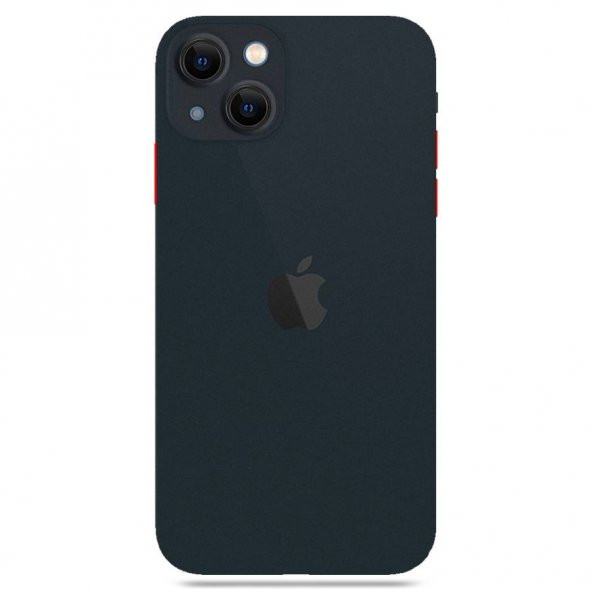 Apple iPhone 13 6.1'' Transparent Slim Case Siyah