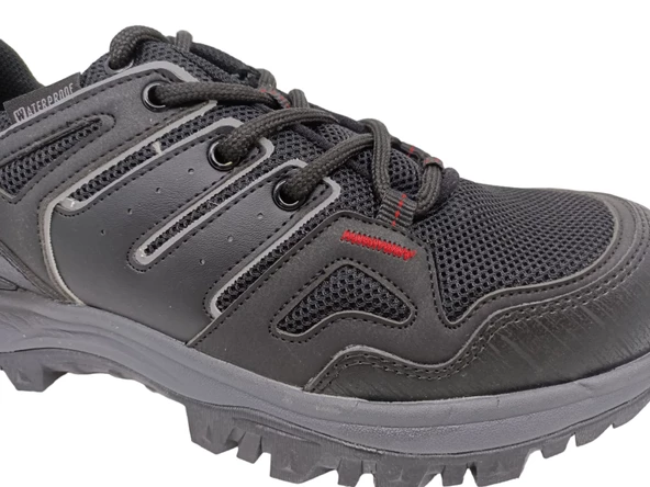 Jump 27051 Erkek Siyah Su Geçirmez Outdoor Spor Ayakkabı - Resim 4
