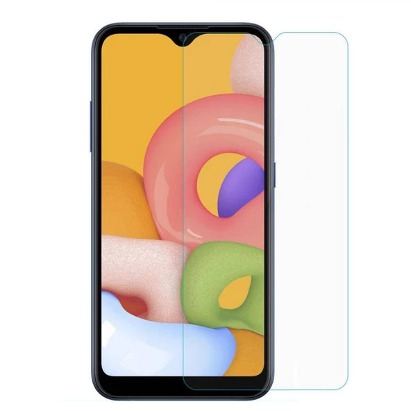 Samsung Galaxy A01 Standart Kırılmaz Cam