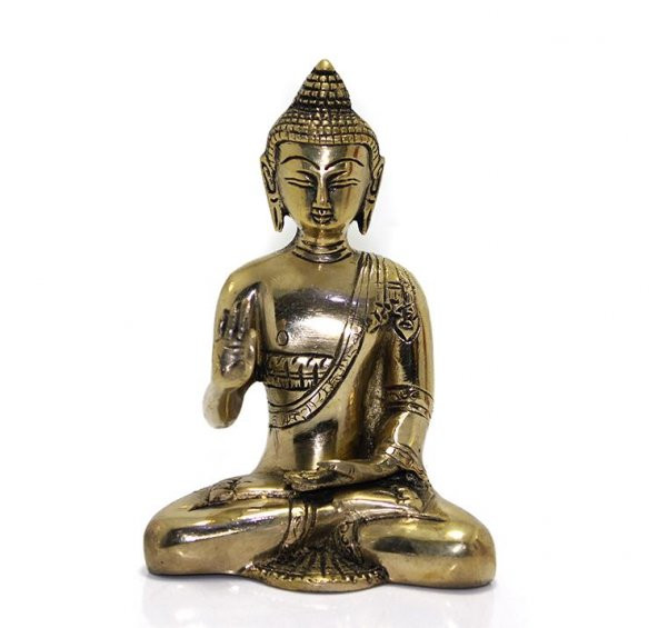Metal Buda Biblosu 17 Cm Dekoratif Hediyelik - 2