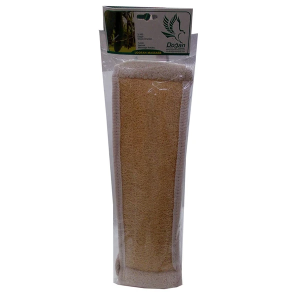 Doğan Doğal Kabak Lifi Uzun Sırt ve Vücut Kesesi 10 x 40 - Resim 2