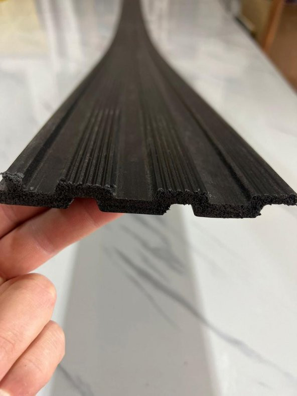 Renkli Duvarlar Atc Gri Antrasit Dekoratif Görünüm Pvc Kaplama Lambiri 12cmx90cm - 5