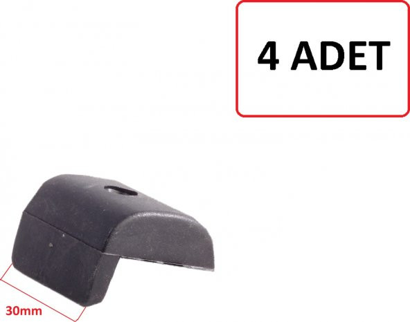Hobbi 4 Adet Baza R Stop - Baza Aksesuarları - 3