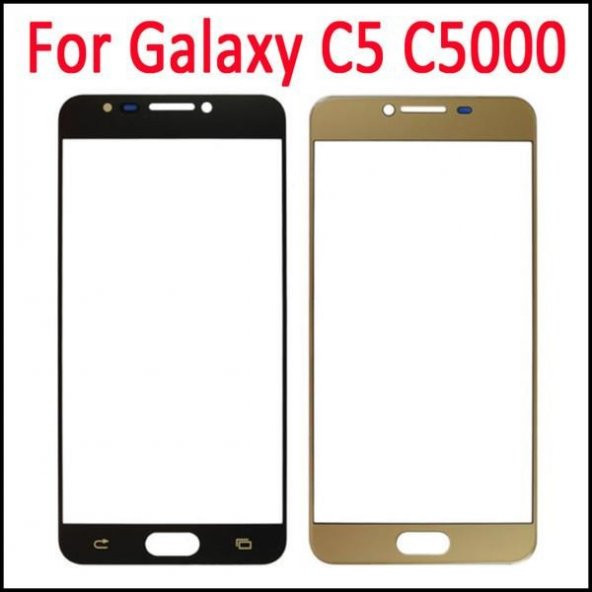 Samsung C500 C5 Ön Cam Dokunmatik Lensi Orjinal Kalite
