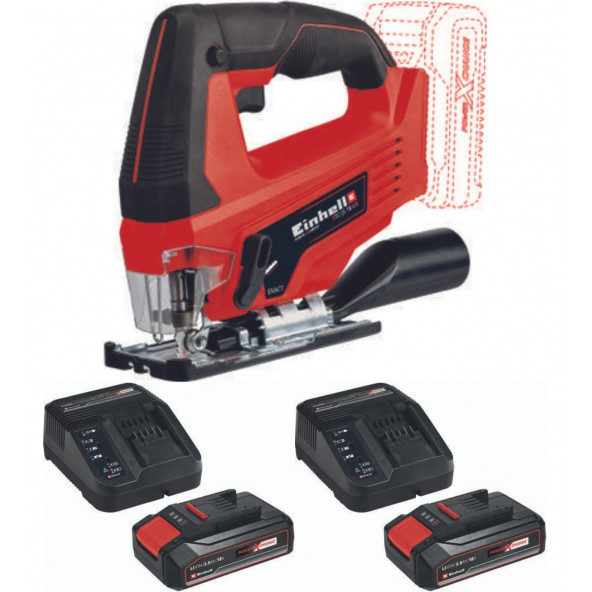 Einhell TC-JS 18 2X2.5AH Akülü Dekupaj Testere