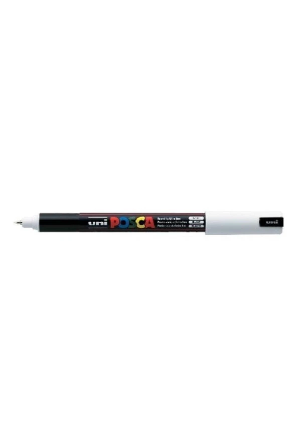 Uni-Ball Markör Posca 0.7 MM Su Bazlı Poster Beyaz N PC-1MR-6-LI-PKT
