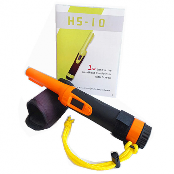 Metal Altın Dedektörü HS-10 10 Metre su geçirmez ekranlı pointer - 2