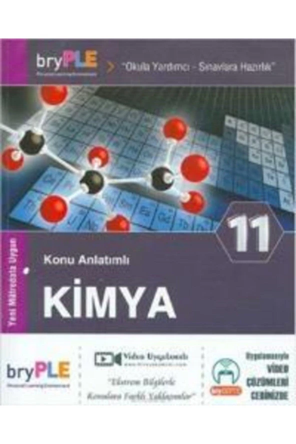 BİREY PLE 11. SINIF KİMYA KONU ANLATIM