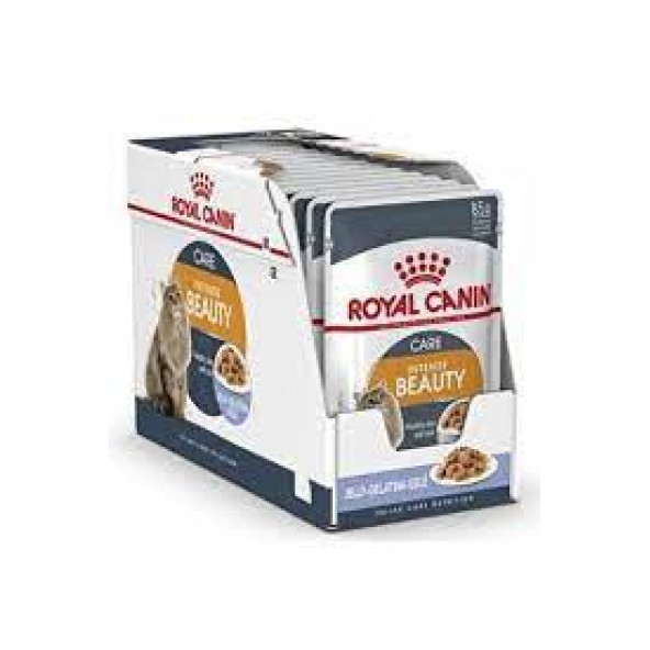 Royal Canin Jelly Intense Beauty Yetişkin Yaş Kedi Maması 85gr X 12 Adet