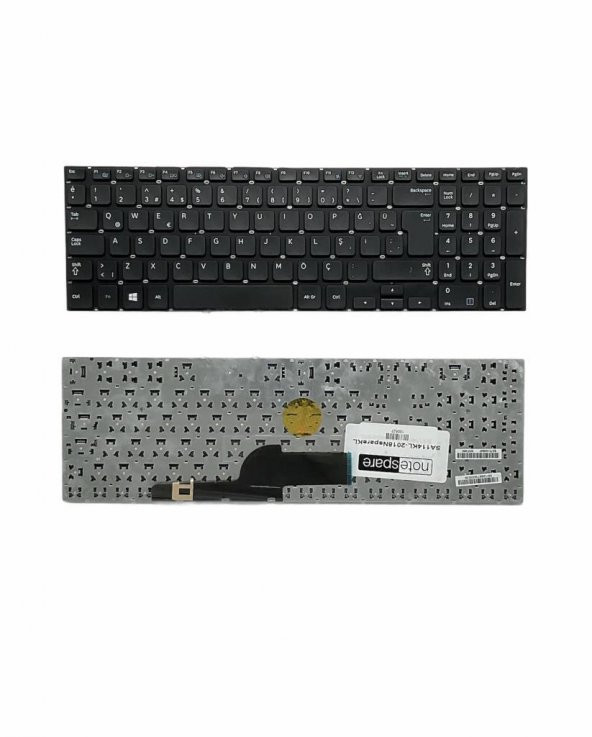 Samsung NP270E5E-X03TR Uyumlu Laptop Klavye Siyah TR