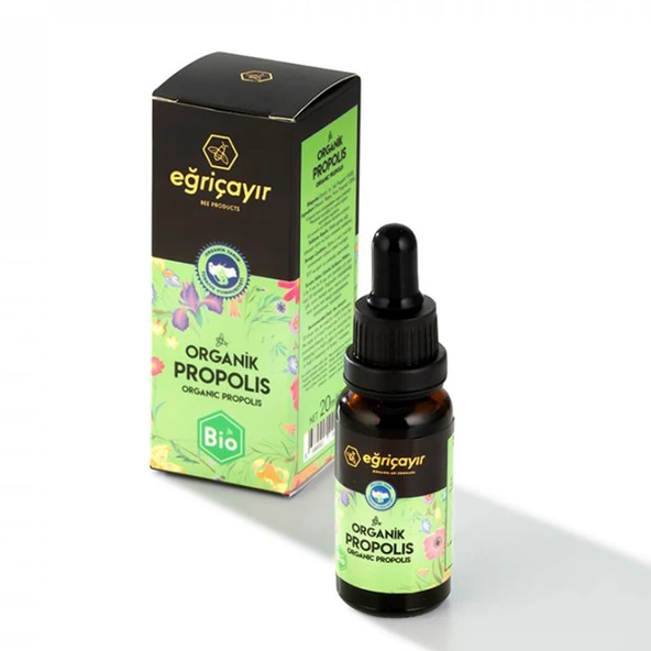 Egricayır Propolis Organik Egricayır 20ml (Alkol Bazlı)