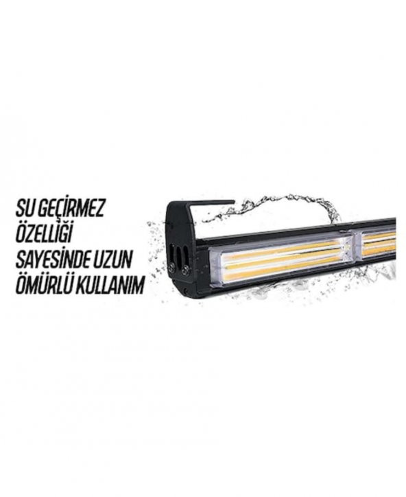 Off Road Led Bar Yürüyen Çakar Led Beyaz  88 Cm - 5