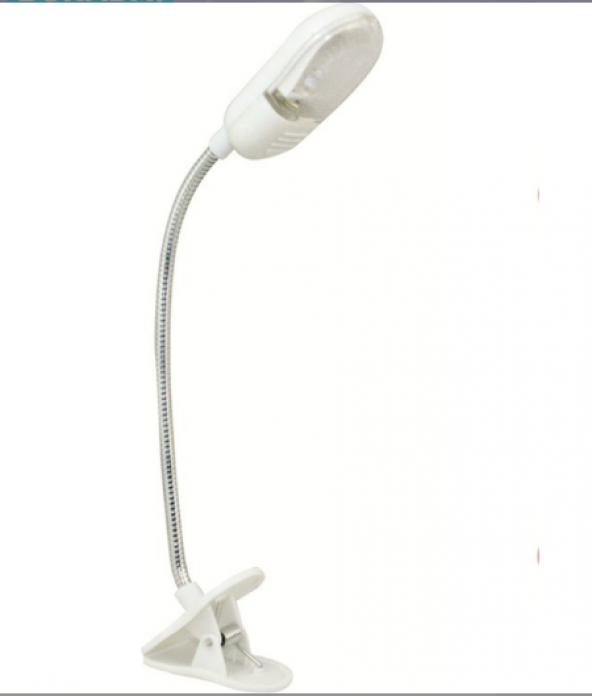 Led Işıklı Mini Masa Lambası Pilli  mandallı akrobat Gece Kitap Okuma ve Aydınlatma Lambası