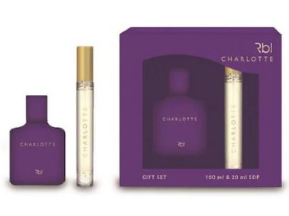 Rebul Kofre Bayan Set Charlotte 100ml + 20ml Edt