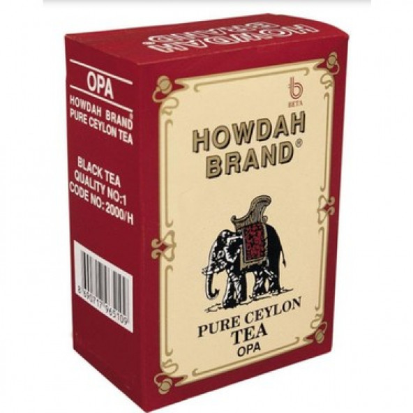 Howdah Brand Ceylon Tea 1000 gr Seylan Yaprak Çay