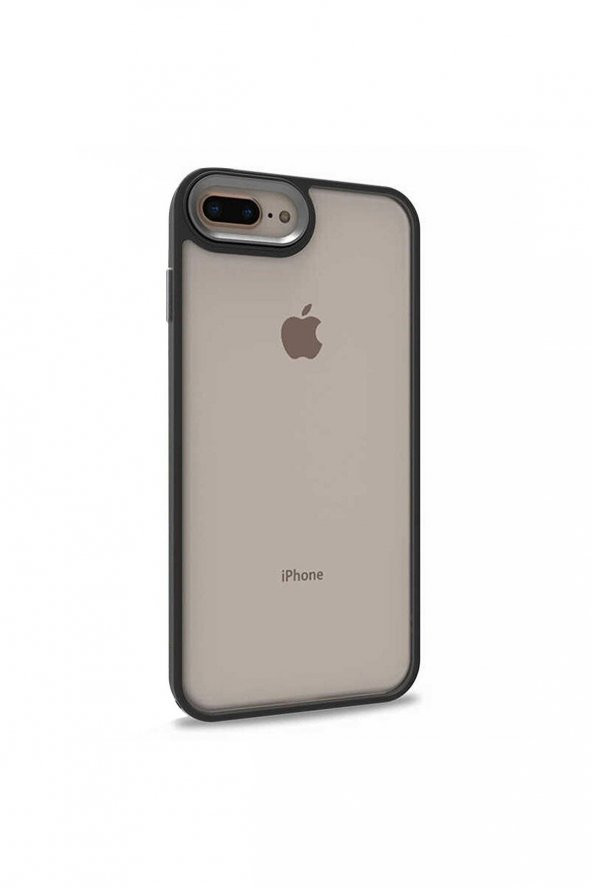 Apple iPhone 7 Plus Nilcs Kılıf Siyah
