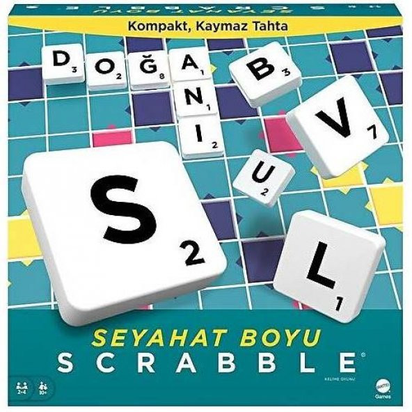 Mattel Scrabble Travel Türkçe CJT14