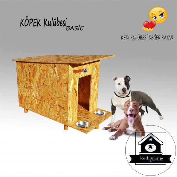 Köpek Kulübesi Basic- Kedi Evi Köpek Kulübesi