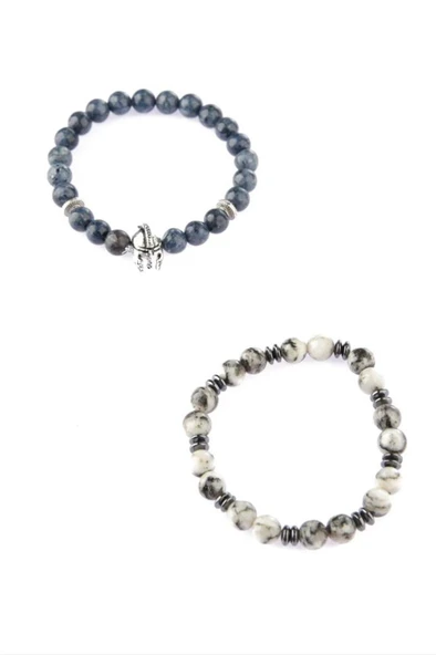 CEYT HEMATİT DOĞALTAŞ KOMBİN BİLEKLİK GARANTİLİ - Resim 2