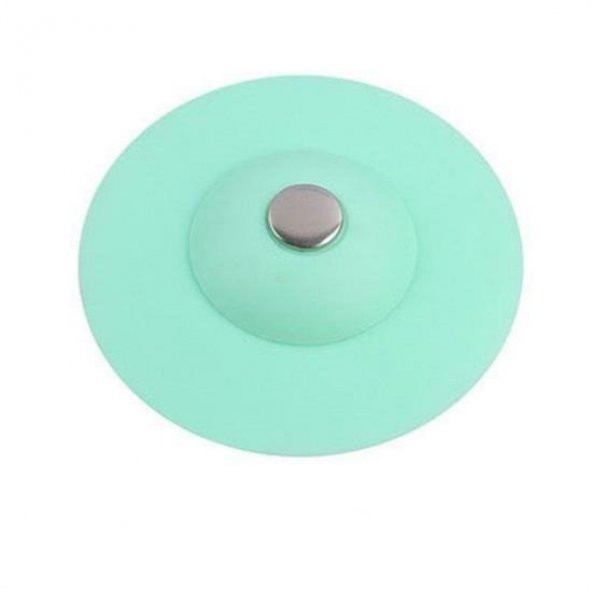BUFFER® Silikon Malzeme Banyo Mutfak Gider Evye Lavabo İçine Çöp Tıpası Kaydırmaz Süzgeç Çeşitleri M - 5