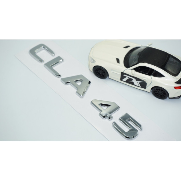 DK Tuning Benz CLA45 Bagaj Krom ABS 3M 3D Yazı Logo - 3