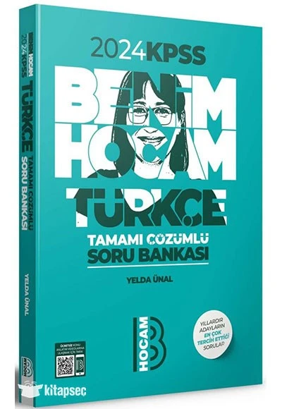 2023 KPSS Türkçe Tamamı Çözümlü Soru Bankası Benim Hocam Yayınları