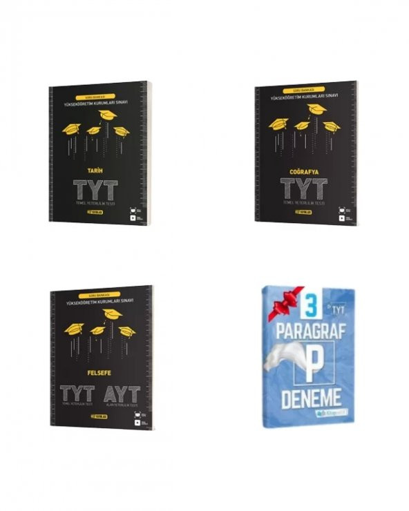 TYT Tarih Coğrafya ve TYT-AYT Felsefe Soru Bankası