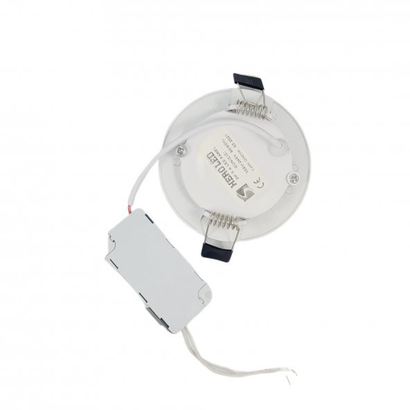 3 WATT LED SPOT TRAFOLU BEYAZ - GÜMÜŞ KASA ÇİFT RENK (BEYAZ IŞIK VE GÜN IŞIĞI) HL-3003 - 3