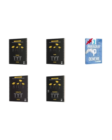 TYT Türkçe Tarih Coğrafya ve Paragraf Soru Bankası ürün görseli