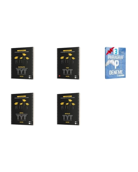 TYT Matematik Kimya Fizik ve Biyoloji Soru Bankası