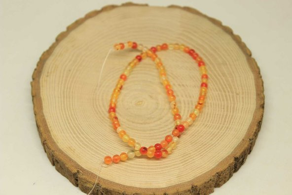 Akik Taşı Dizi 4mm (27840) ürün görseli 1