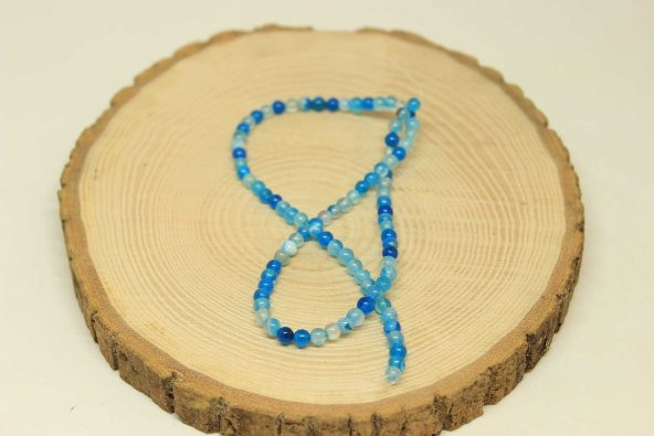 Akik Taşı Dizi 4mm (27850) ürün görseli 1