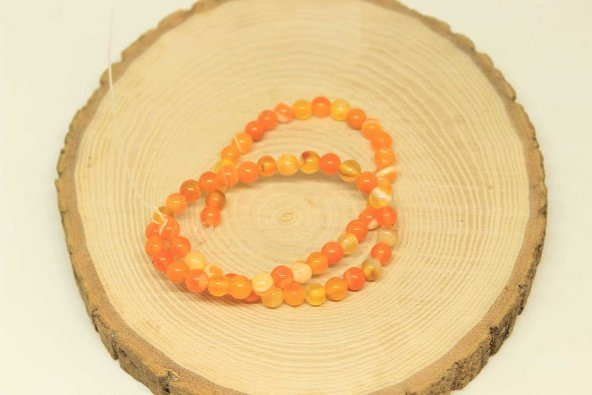 Akik Taşı Dizi 6mm (27885) ürün görseli 1