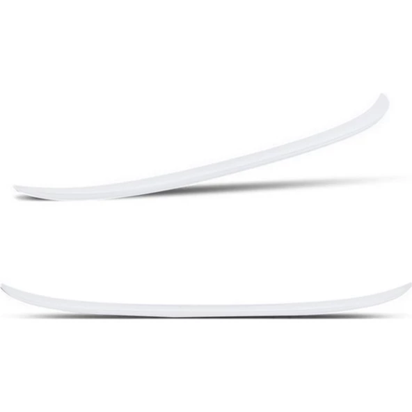 Volkswagen Passat CC 2009-2016 Bagaj Üstü Spoiler Çıtası Piano Black-Parlak Beyaz - 12