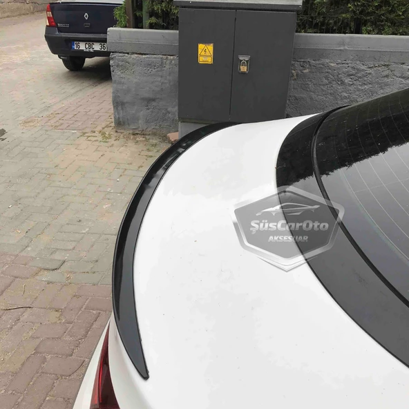 Volkswagen Passat CC 2009-2016 Bagaj Üstü Spoiler Çıtası Piano Black-Parlak Beyaz - 6