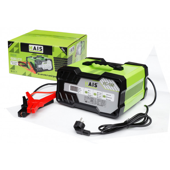 Hais Akıllı 12 - 24 Volt Akü Şarj Cihazı