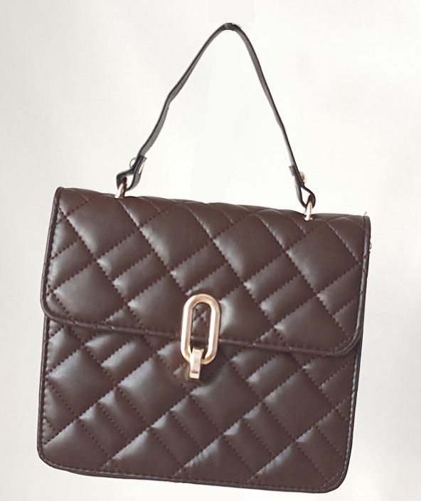 Modam Melek Acı Kahverengi Kadın Şık Omuz Çantası 02990115 - 2