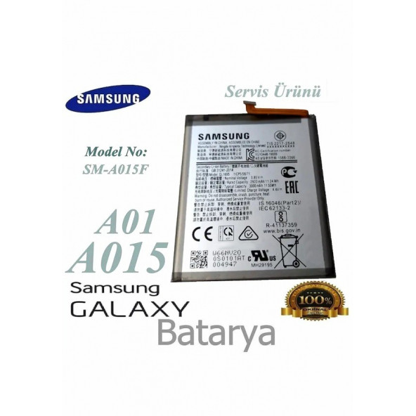 Samsung Galaxy A01 A015 Sm-A015F Batarya Ql-1695