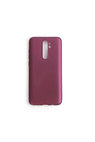 Xiaomi Redmi Note 8 Pro Premium Silikon Kılıf Mor