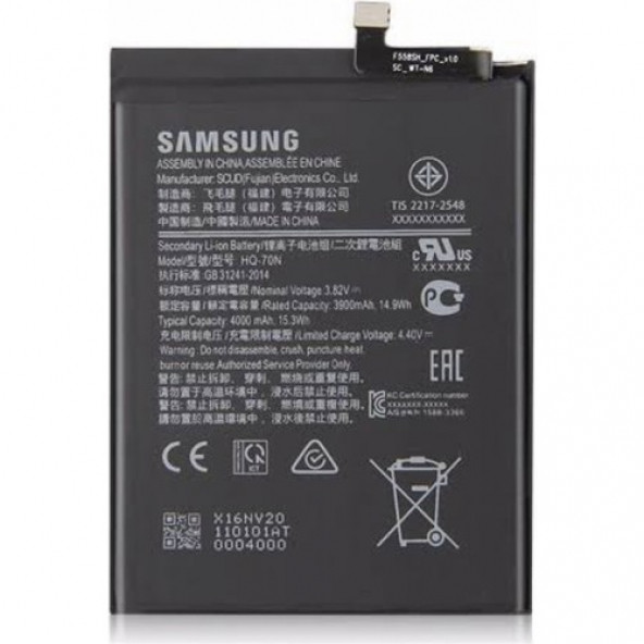 Samsung A11 Batarya SM-A115 Uyumlu Yedek Batarya